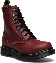 1460 Serena Brown Abruzzo Wp Shoes Boots Ankle Boots Laced Boots Red Dr. Martens