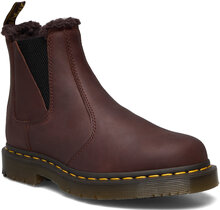 2976 Wg Chocolate Brown Outlaw Wp Shoes Boots Ankle Boots Ankle Boots Flat Heel Brown Dr. Martens