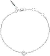 Le Knot Drop Bracelet Accessories Jewellery Bracelets Chain Bracelets Sølv Drakenberg Sjölin*Betinget Tilbud