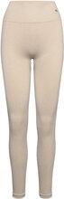 Molly Tights Sport Running-training Tights Beige Drop Of Mindfulness