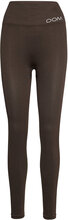 Cora Sport Running-training Tights Brown Drop Of Mindfulness