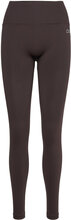 Sesh Tights Sport Running-training Tights Seamless Tights Brown Drop Of Mindfulness