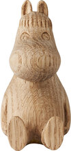 The Moomins Wooden Figurine, Snorkmaiden Home Decoration Decorative Accessories/details Wooden Figures Brun Moomin*Betinget Tilbud
