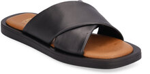 Licorice Shoes Mules & Slip-ins Flat Mules Svart Dune London*Betinget Tilbud
