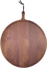 Bread Board Xl Round Home Kitchen Kitchen Tools Cutting Boards Wooden Cutting Boards Brown Dutchdeluxes