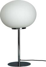 Queen Opal/ Chrome Table Lamp Home Lighting Lamps Table Lamps Multi/mønstret Dyberg Larsen*Betinget Tilbud