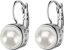 Lulu Ss White Pearl Örhänge Smycken Silver Dyrberg/Kern