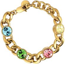 Ariane Sg Pastel Multi Accessories Jewellery Bracelets Chain Bracelets Gold Dyrberg/Kern