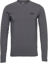 T-Shirts T-shirts Long-sleeved Grå EA7*Betinget Tilbud