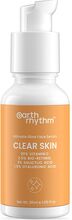 Clear Skin Serum - Vitamin C Bio-Retinol Salicylic Acid & Hyaluronic Acid Serum Ansiktspleie Nude Earth Rhythm*Betinget Tilbud