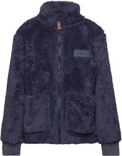 Stuga Fleece Jacket Outerwear Fleece Outerwear Fleece Jackets Navy Ebbe Kids