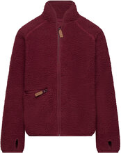 Skogen Fleece Jacket Outerwear Fleece Outerwear Fleece Jackets Red Ebbe Kids