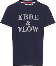 Dary Tee Tops T-Kortærmet Skjorte Blue Ebbe Kids