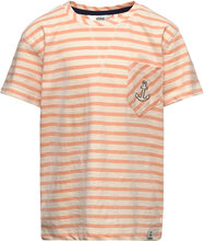 Steven T-Shirt T-shirts Short-sleeved Oransje Ebbe Kids*Betinget Tilbud