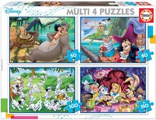 Educa 50-80-100-150 Disney Classics Toys Puzzles And Games Puzzles Classic Puzzles Multi/patterned Educa
