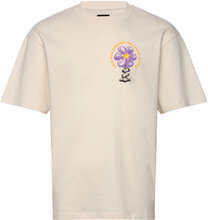 Nico Ito T-Shirt - Whisper White Designers T-shirts Short-sleeved Beige Edwin