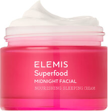 Superfood Midnight Facial Beauty Women Skin Care Face Moisturizers Night Cream Nude Elemis