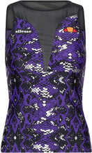 El Ellaria Vest Tops T-shirts & Tops Sleeveless Multi/patterned Ellesse