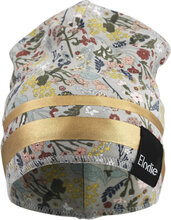 Winter Beanie - Vintage Flower Accessories Headwear Hats Beanie Multi/patterned Elodie Details