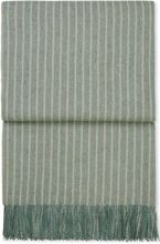 Stripes Plaid Home Textiles Cushions & Blankets Blankets & Throws Green ELVANG