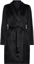 Ladies Knitted Dress Lingerie Kimonos Black Emporio Armani