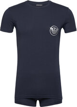 T-Shirt + Trunk Pyjamas Marineblå Emporio Armani*Betinget Tilbud