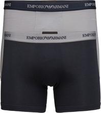 Mens Knit 2Pack Boxer Boxerkalsonger Multi/patterned Emporio Armani