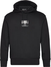 Felpa Designers Sweatshirts & Hoodies Hoodies Black Emporio Armani