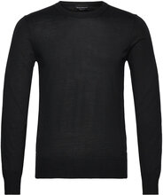 Sweater Designers Knitwear Round Necks Black Emporio Armani
