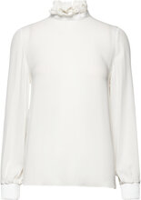 Top Tops Blouses Long-sleeved White Emporio Armani
