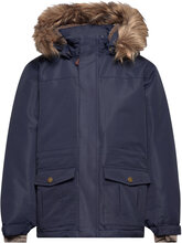 Jacket Solid Outerwear Jackets & Coats Winter Jackets Navy En Fant
