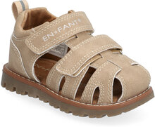 Sandal Velcro Shoes Summer Shoes Sandals Beige En Fant