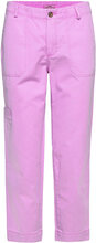 Women Pants Woven Regular Bottoms Trousers Chinos Pink Esprit Casual
