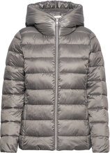 Quilted Jacket With 3M™ Thinsulate™ Padding Fôret Jakke Grå Esprit Casual*Betinget Tilbud