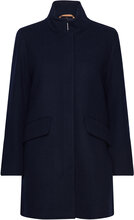 Coats Woven Outerwear Coats Winter Coats Marineblå Esprit Casual*Betinget Tilbud