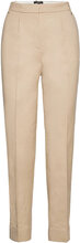 Business Chinos Made Of Stretch Cotton Bottoms Trousers Straight Leg Pink Esprit Collection
