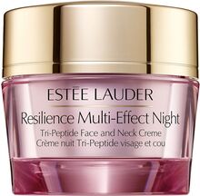 Resilience Multi Effect Night/Firming Face And Neck Creme Nattkräm Ansiktskräm Nude Estée Lauder