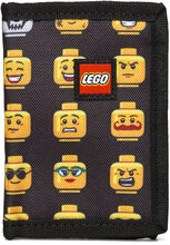 Lego Tri-Fold Wallet 2.0 - Minifigure Lommebok Svart LEGO*Betinget Tilbud