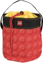 Lego Storage Cinch Bucket, Red Home Kids Decor Storage Storage Baskets Red LEGO