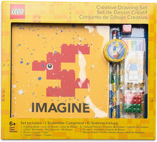 Lego Classic Sketchbook Set Imagine Toys Creativity Drawing & Crafts Drawing Stati Ry Yellow LEGO