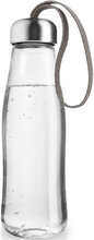 Glasdrikkeflaske 0,5L Taupe Accessories Water Bottles Nude Eva Solo