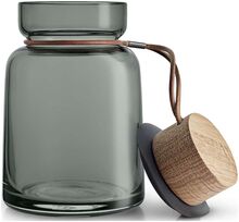 Silhouette Förvaringsburk I Glas 0,7L Home Kitchen Kitchen Storage Kitchen Jars Black Eva Solo