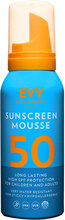 Sunscreen Mousse Spf 50 Face And Body, 100 Ml Solcreme Krop Nude EVY Technology