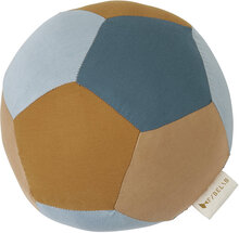 Fabric Ball - Blue Mix Toys Soft Toys Stuffed Toys Multi/mønstret Fabelab*Betinget Tilbud