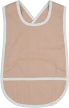 Cross Back Bib - Dusty Rose Baby & Maternity Baby Feeding Bibs Sleeveless Bibs Pink Fabelab