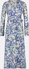 Natalie Dress Dresses Wrap Dresses Blå Fabienne Chapot*Betinget Tilbud