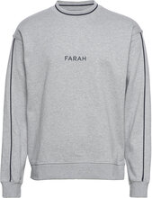 Courtnell Brushback Tops Sweat-shirts & Hoodies Sweat-shirts Grey Farah