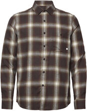 Gregory Ls Check Tops Shirts Casual Multi/patterned Farah