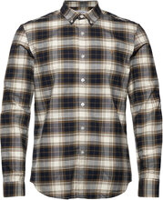 Brewer Check Ls Bd Tops Shirts Casual Multi/patterned Farah