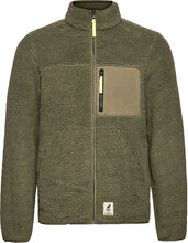 Hugh Fleece Jacket Sweat-shirts & Hoodies Fleeces & Midlayers Grønn Fat Moose*Betinget Tilbud